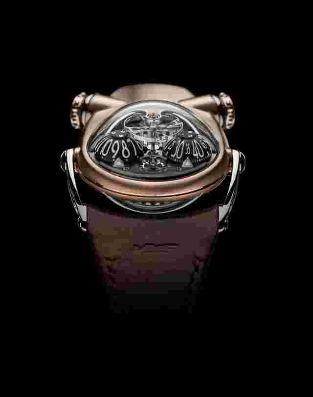 MB&F
  
          HM10 Bulldog Red Gold