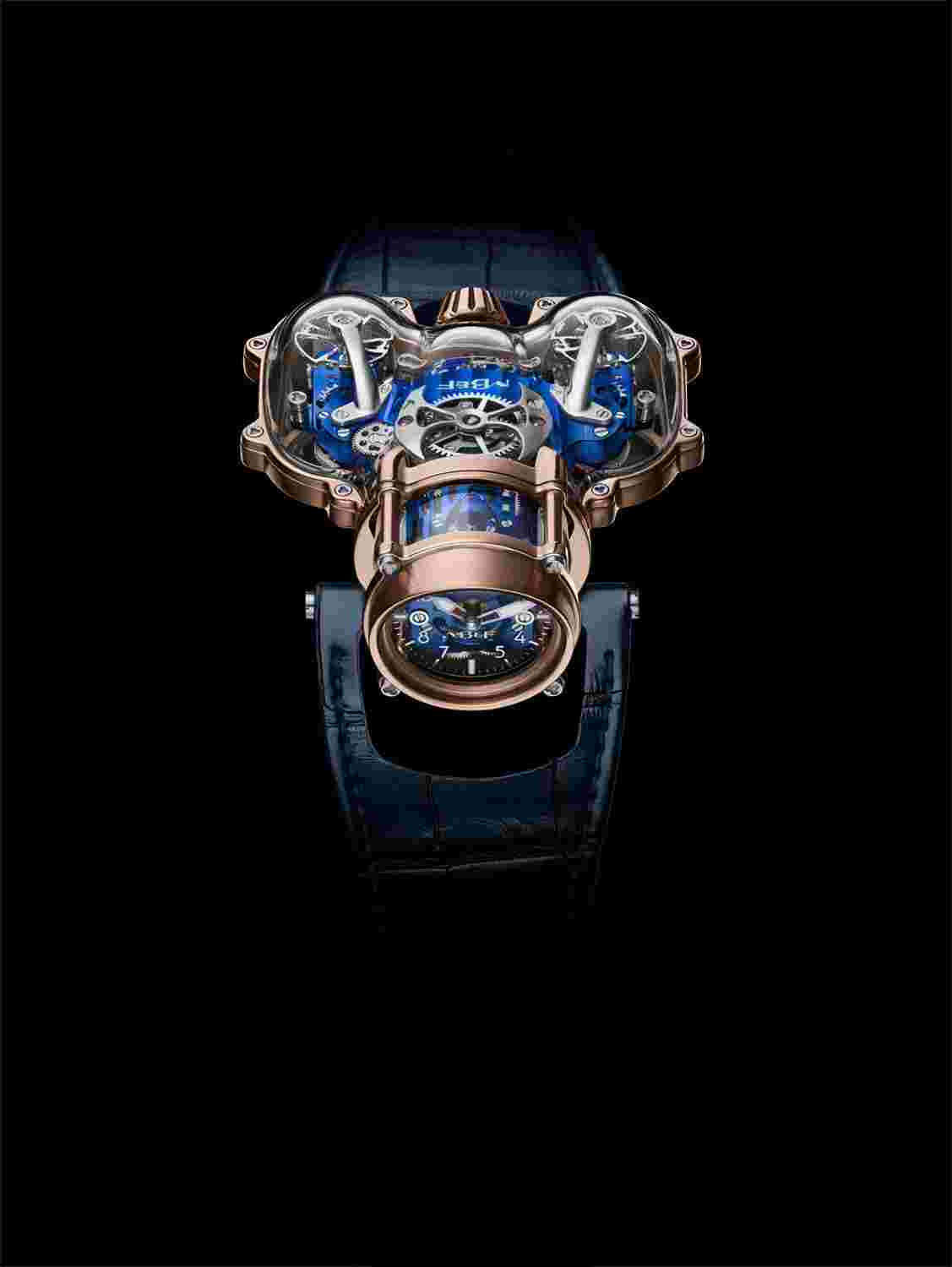 MB&F
  
          HM9-SV Red Gold Blue