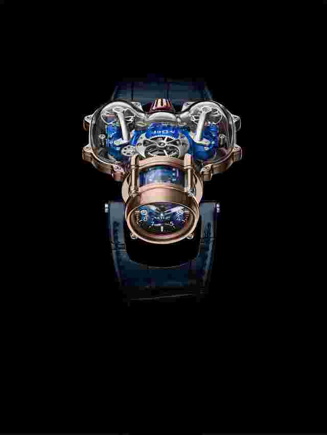 MB&F
  
          HM9-SV Red Gold Blue