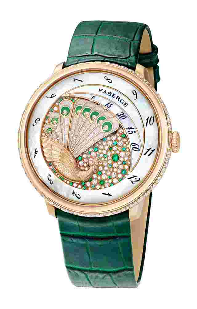 Fabergé
  
          Lady Compliquée Peacock Emerald