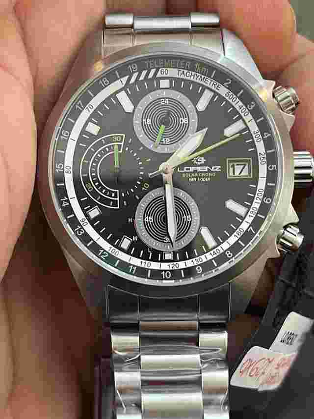 Lorenz Solar crono Fantastico lorenz solar crono full set con doppio cinturino