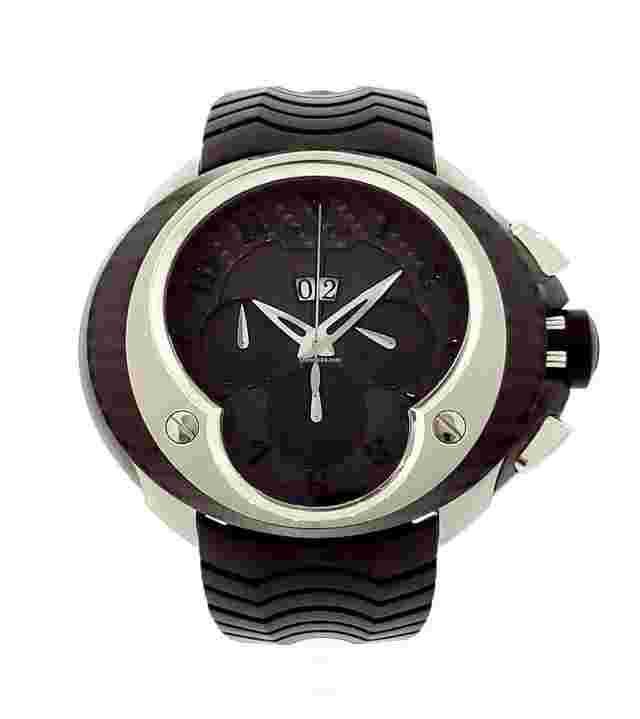 Franc Vila
                           
                                 Evos 8 Cobra Grand Date Carbon Fiber & S / Steel Ref. FVEVOS8CHCOBRA