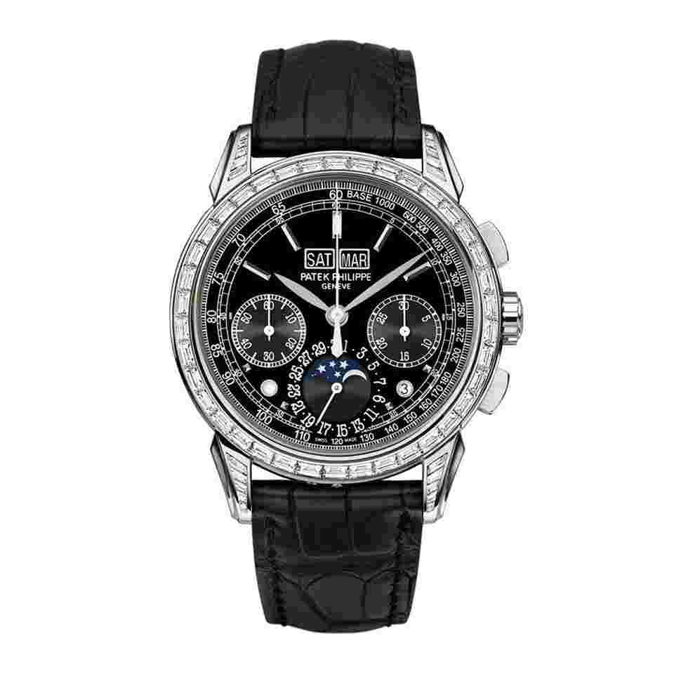 Patek Philippe Perpetual Calendar Chronograph
                           
                                 41mm Platinum Black Dial 5271P-001