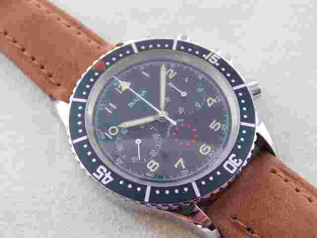 Bulova Marine Star Aviator 60 th NOS Caliber 7731 Handaufzug RAR