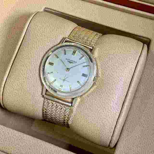 Longines
                           
                                 by Wittnauer 34mm Vintage Circa 1956 14kt Yellow Gold Manual