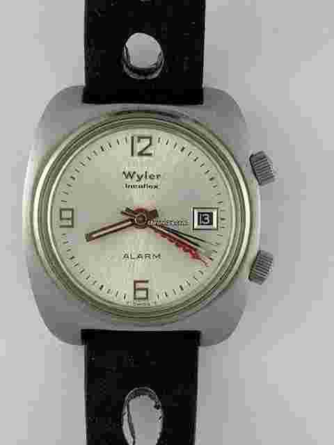 Wyler
                           
                                 Lifeguard Incaflex Alarm Date Vintage Swiss Made