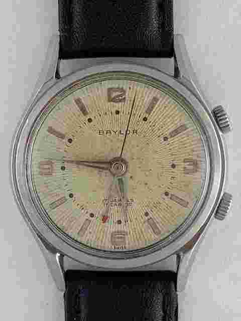 Heuer
Baylor S/S Alarm Screw-Down Back Vintage Swiss Made