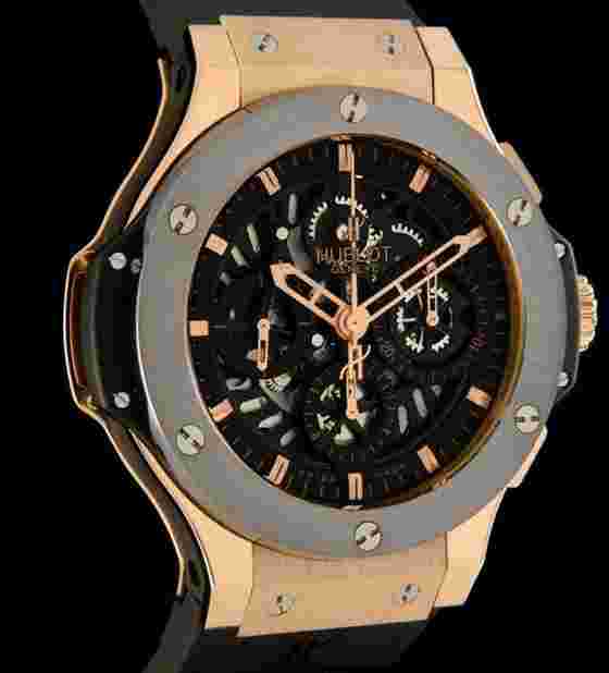 Hublot Big Bang Aero Bang Skeleton R/G Tantalum Bezel Ltd Edition to 500 Pcs 310.PT.1180.RX