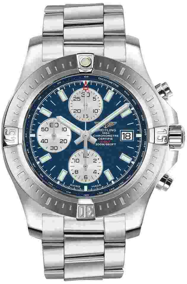 Breitling Colt Chronograph Automatic
'Chronometre Bleu' Steel with Mariner Blue Dial A1338811/C914