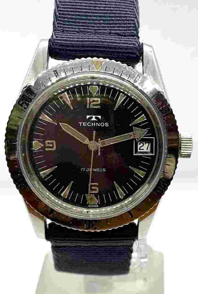 Technos
                           
                                 Pre-Sky Diver Vintage Diver “Swiss” only Dial