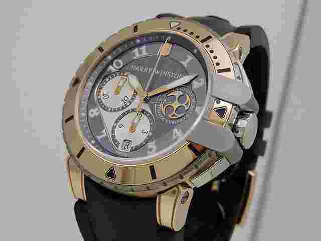 Harry Winston Project Z
                           
                                 Ocean Diver Project Z2 Chronograph 410/MCA44RZ.CA 18k Rose Gold/Zalium