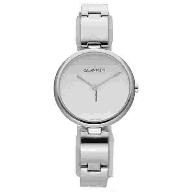ck Calvin Klein
                           
                                 K9U23146 Stainless Steel 32mm Silver Dial Swiss Quartz Women's Watc