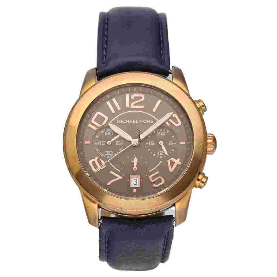 Michael Kors
                           
                                 MK2265 Rose Gold Tone Stainless Steel Leather Quartz Women's Watch