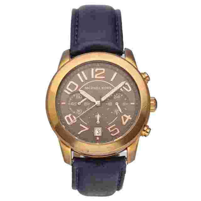 Michael Kors
                           
                                 MK2265 Rose Gold Tone Stainless Steel Leather Quartz Women's Watch