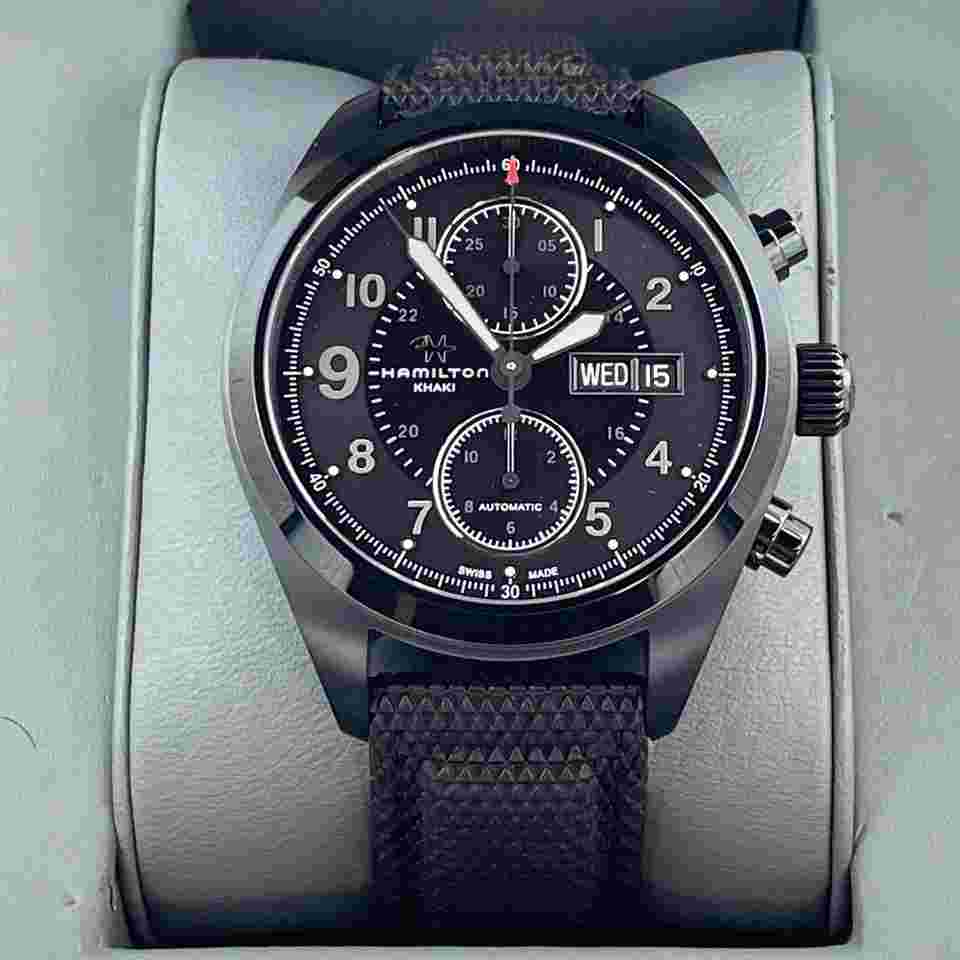 Hamilton Khaki Field
                           
                                 Auto Chrono "Jack Ryan" Watch H71626735
