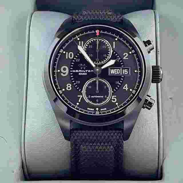 Hamilton Khaki Field
                           
                                 Auto Chrono "Jack Ryan" Watch H71626735