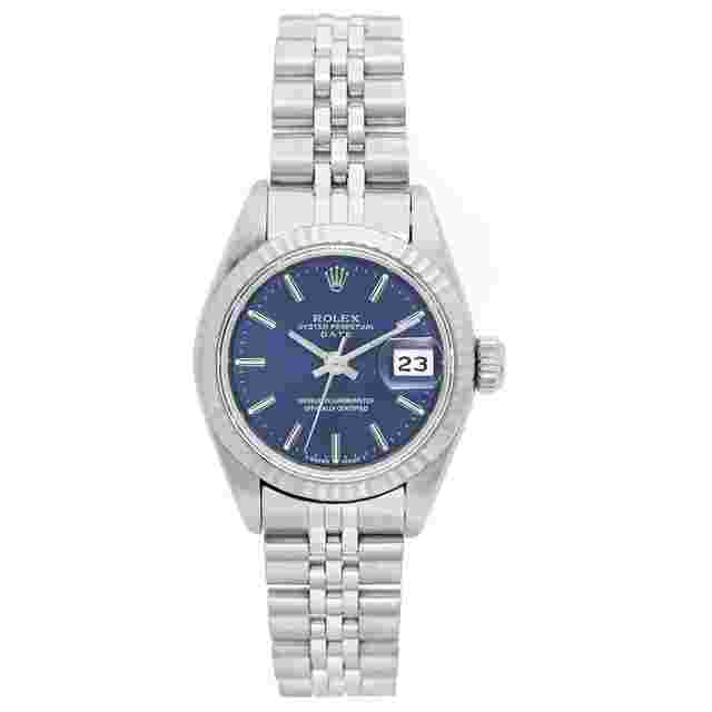 Rolex Lady-Datejust
                           
                                 Ladies Oyster Perpetual Date Watch 69174
