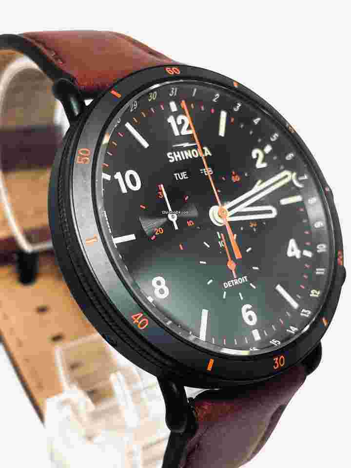 Shinola
The Canfield Sport 45mm Black Matte Velvet Dial Mens Watch - S0120194491