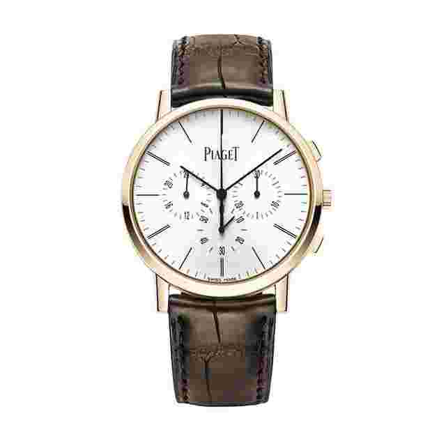 Piaget Altiplano
                           
                                 G0A40030 Rose Gold with Brown Crocodile Leather Watch 2018