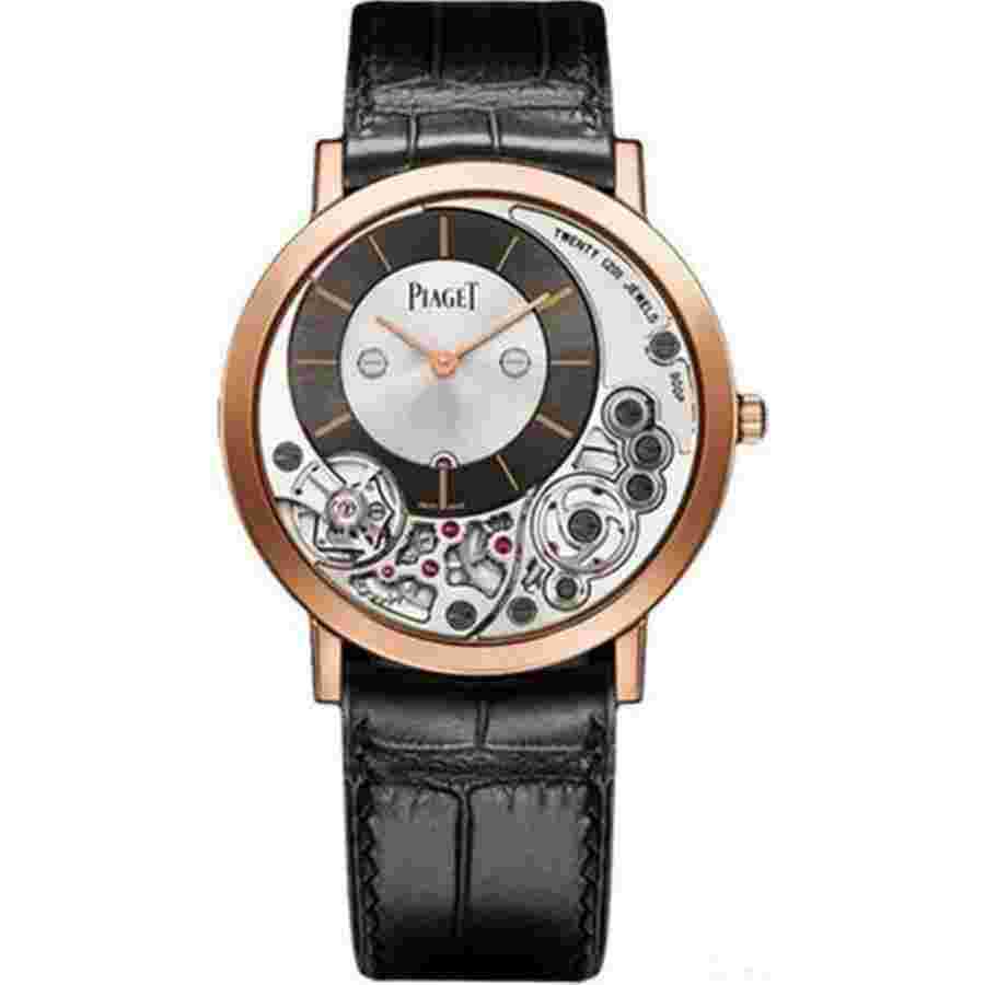 Piaget Altiplano
                           
                                 G0A39110 Rose Gold with Black Alligator Leather Watch 2018