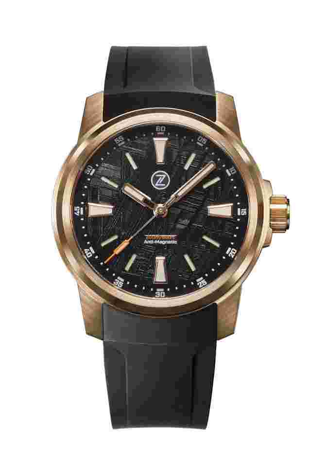 Zelos Aurora AURORA FIELD 38MM BR 'METEORITE'