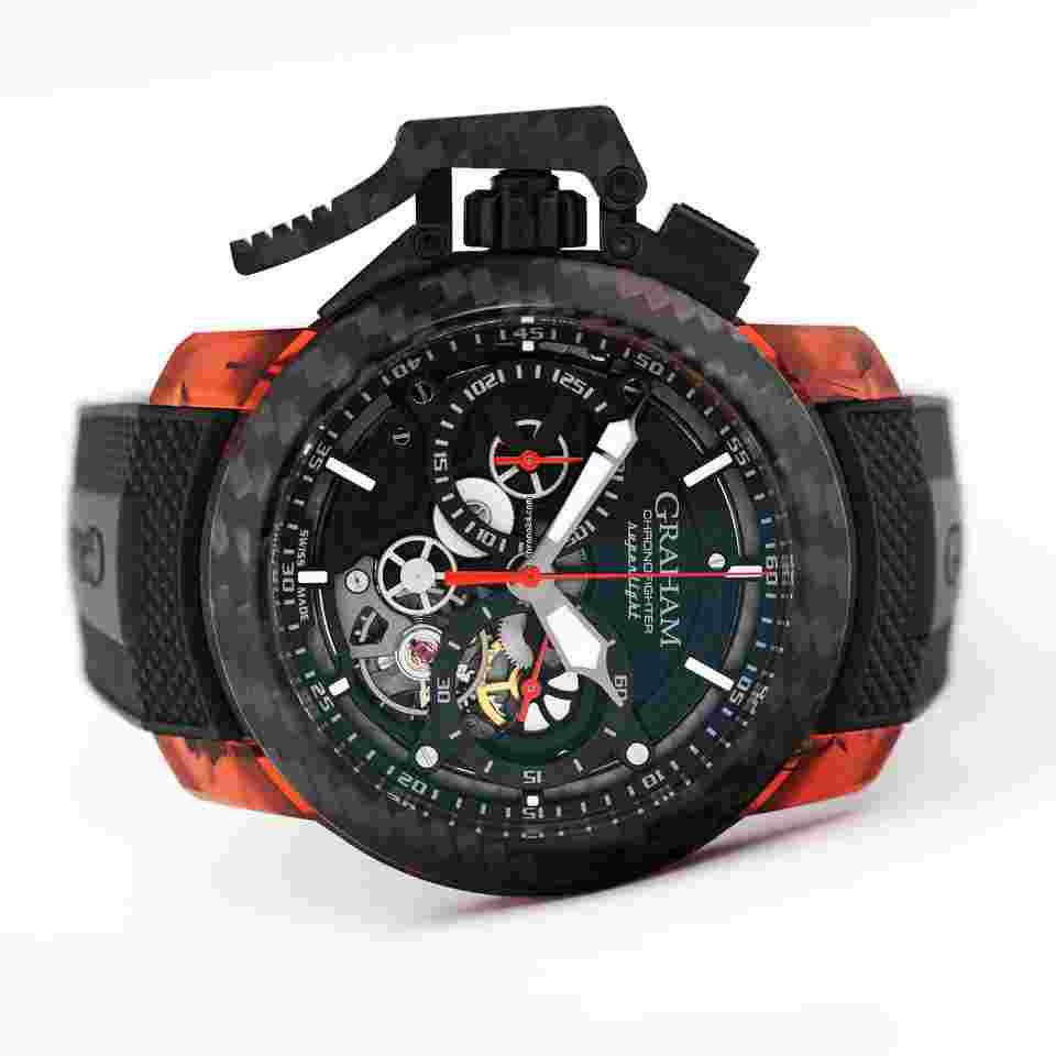 Graham Chronofighter
                           
                                 Superlight Carbon Skeleton
