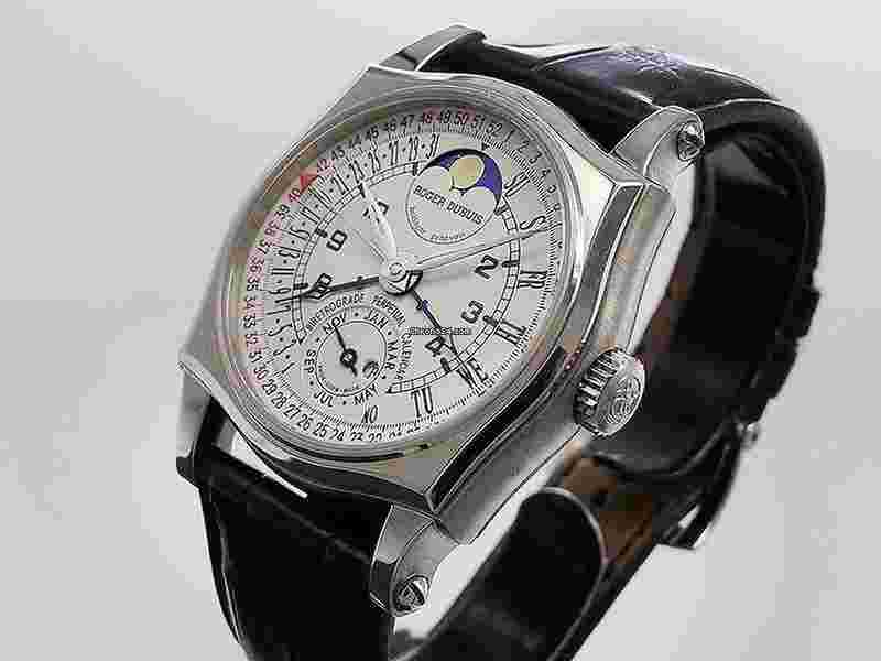 Roger Dubuis
                           
                                 Bi-Retrograde Perpetual Calendar S40 5710 .5.0 18 White Gold