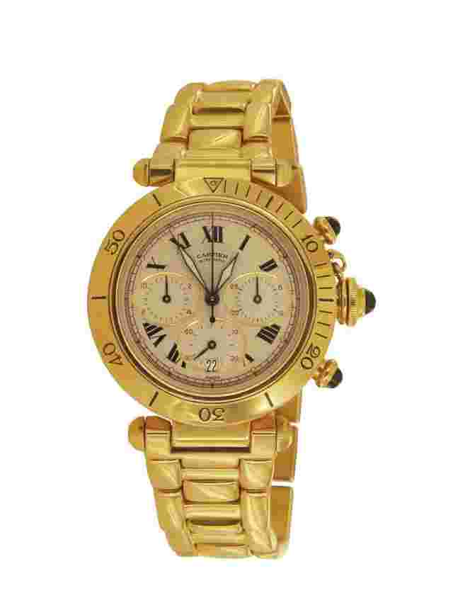 Cartier Pasha
                           
                                 Chrono Yellow Gold