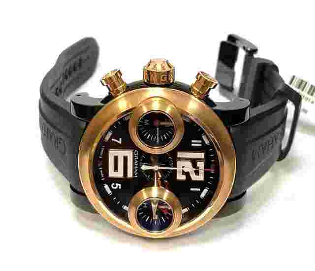 Graham Swordfish
                           
                                 PVD And Rose Gold Left handed 2SWASBL.B21A.K06B