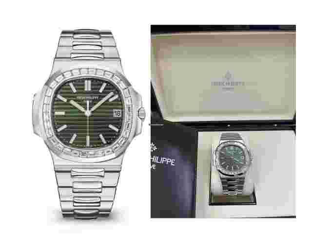 Patek Philippe Nautilus
                           
                                 Green Dial