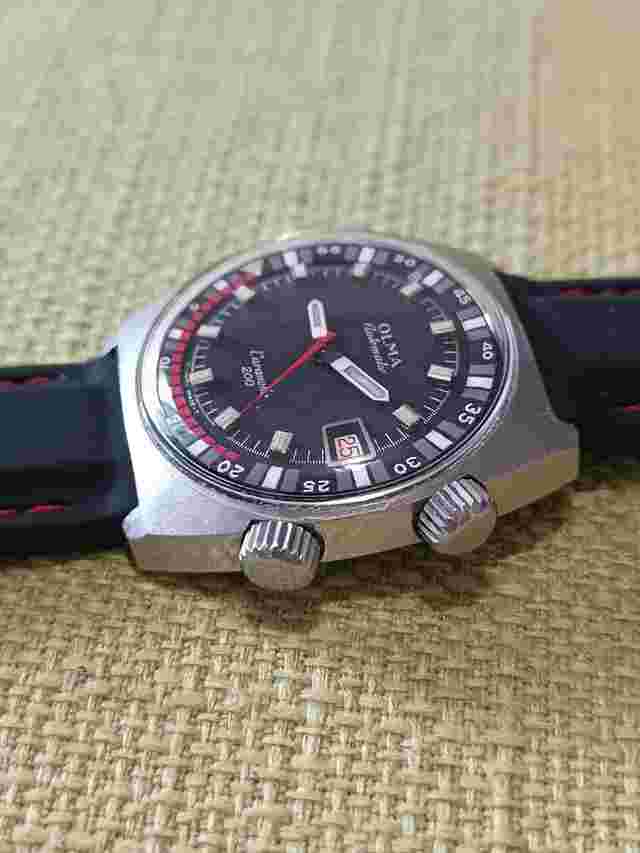 Olma Caravelle 200 Super Compressor Diver automatico cassa EPSA 