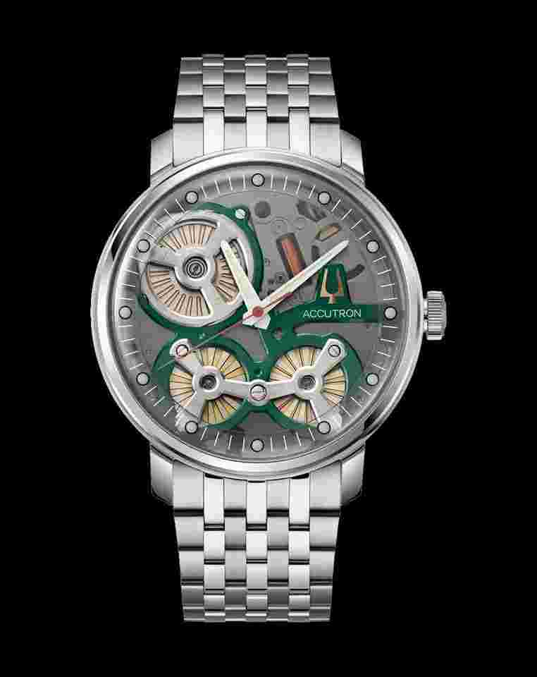Accutron Spaceview 2020 Electrostatic Volle Garantie neu ungetragen