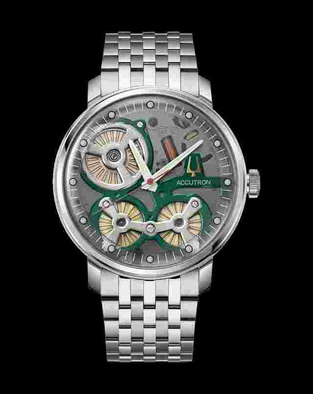 Accutron Spaceview 2020 Electrostatic Volle Garantie neu ungetragen
