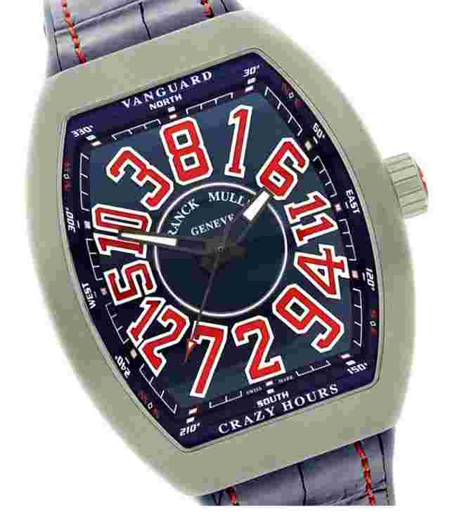 Franck Muller
                           
                                 American Crazy Hours Titanium Automatic V45CHTTBRAMRBL