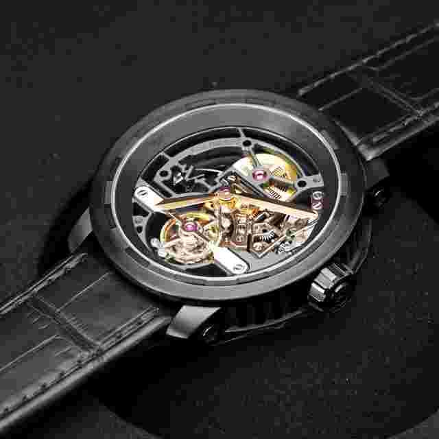 Dewitt Twenty-8-Eight
                           
                                 Twenty-8-eight Skeleton Tourbillon Black