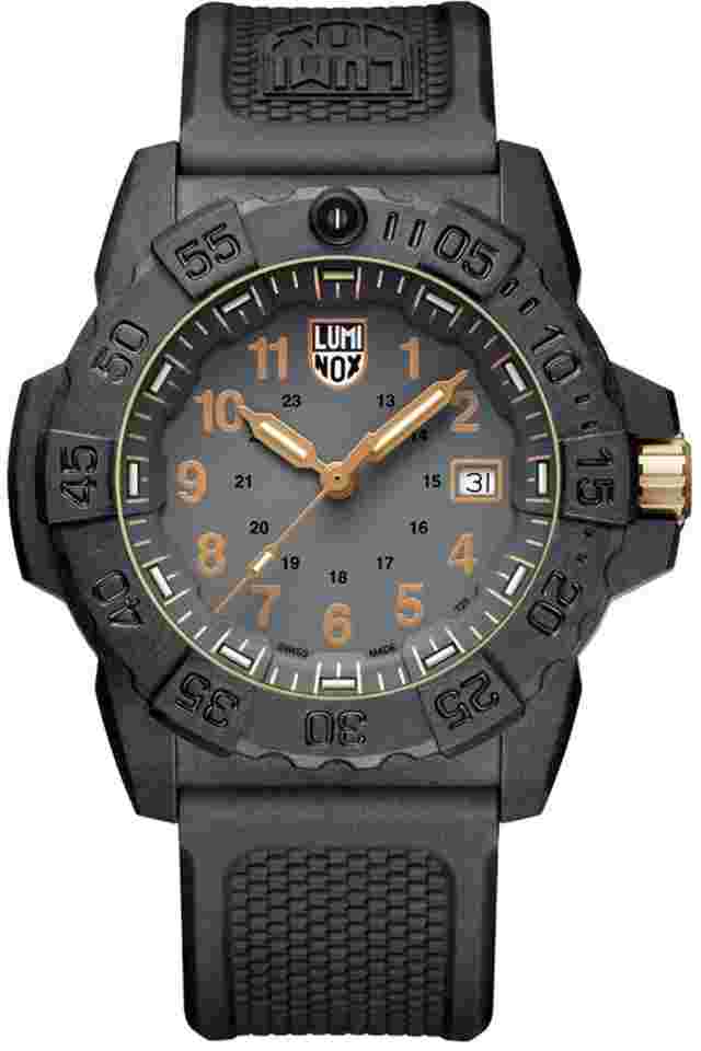 Luminox
                           
                                 Navy SEAL 3508 Gold Edition Military Dive Watch