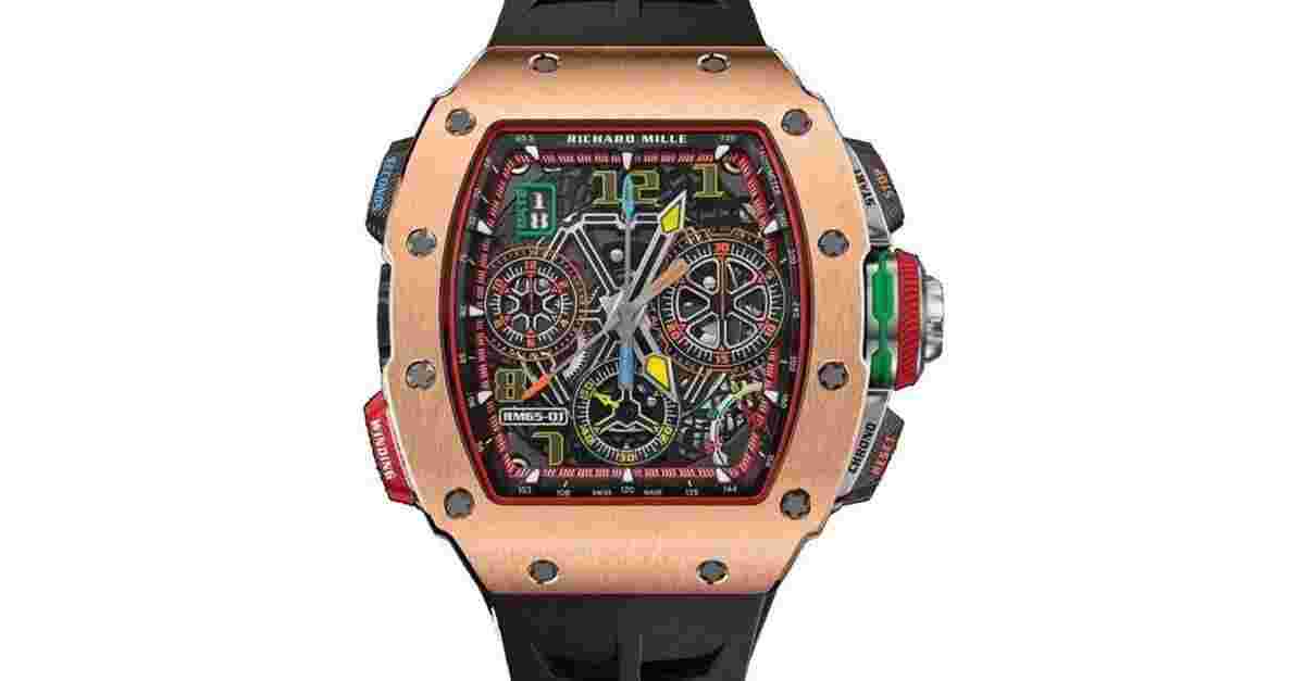 Richard Mille
                           
                                 Chronograph RM65-01 Rose Gold