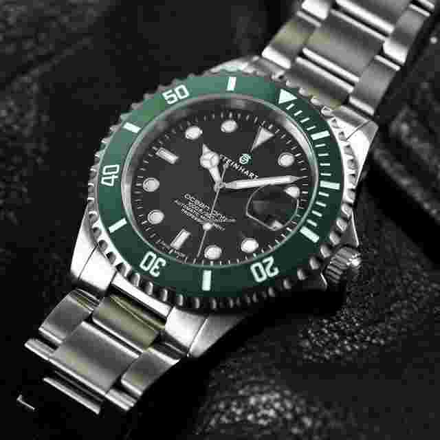 Steinhart Ocean 1
                           
                                 One Green Ceramic Swiss Automatic Diver Watch 103-1031