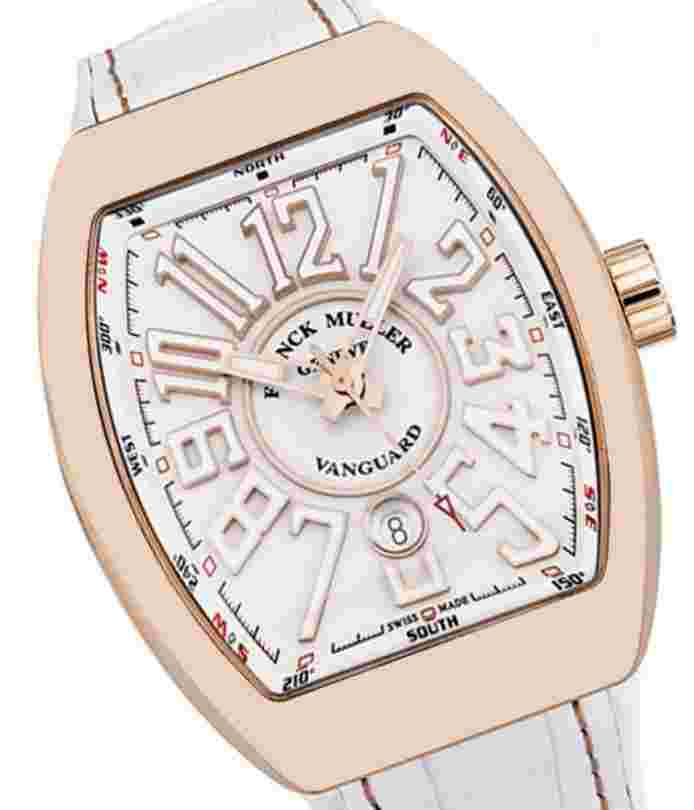 Franck Muller Vanguard
White Dial 45SCWHTWHTGLDSN