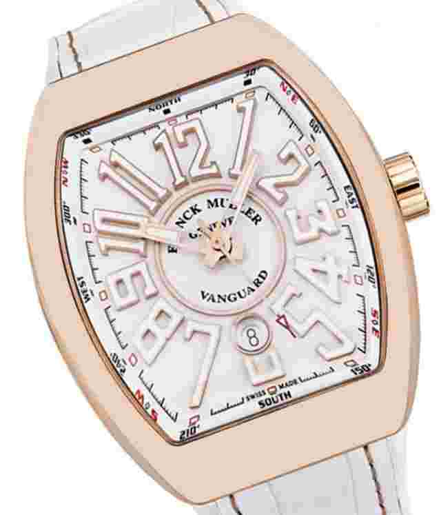 Franck Muller Vanguard
                           
                                 White Dial 45SCWHTWHTGLDSN