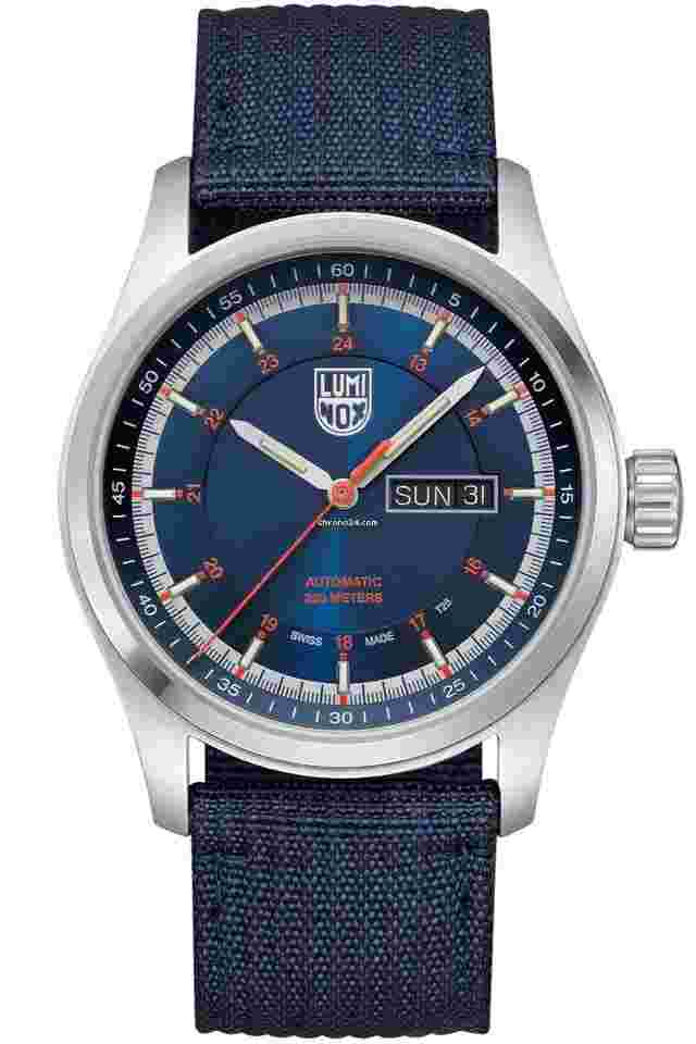 Luminox
                           
                                 XL.1903 Atacama Field Blue Dial Nylon 44mm Steel Automatic Men's Watch