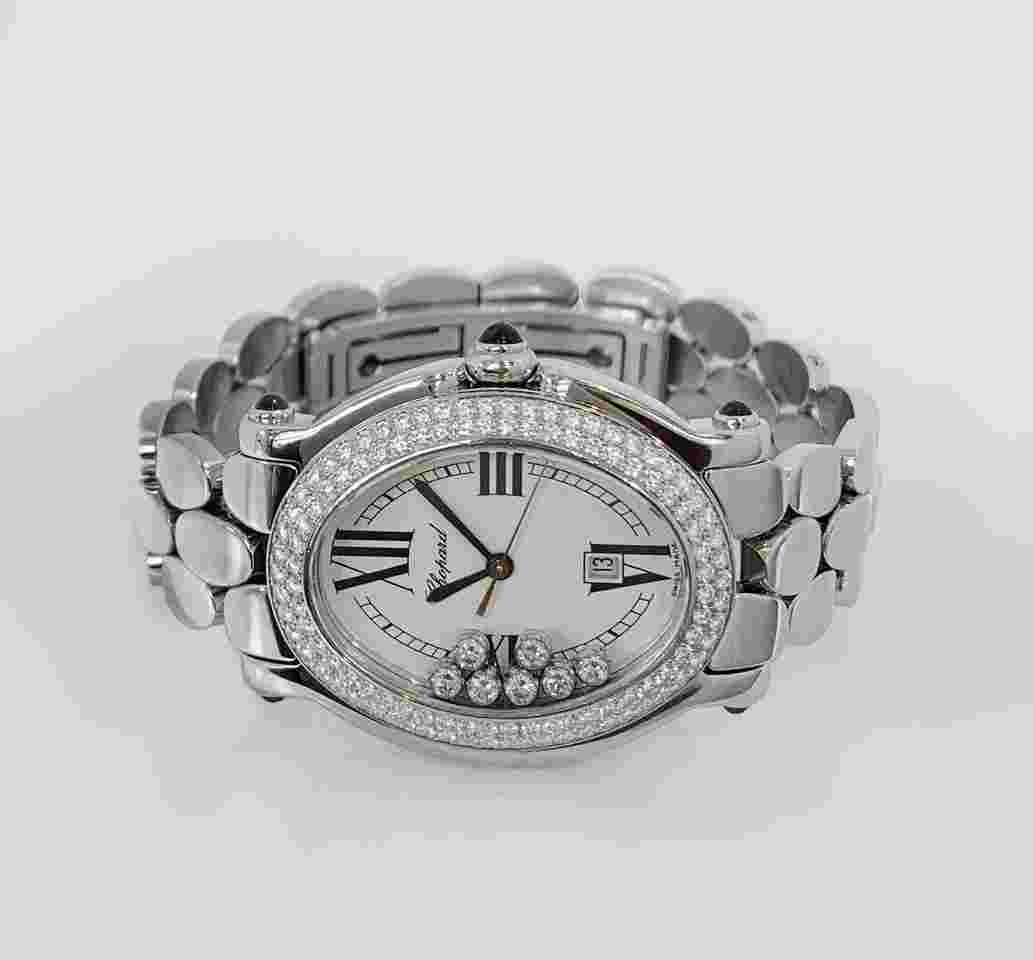 Chopard Happy Sport
                           
                                 Oval 7 Floating Diamonds