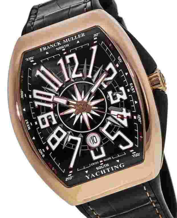 Franck Muller Vanguard
                           
                                 Yachting Black with Rose Gold V 45 SC DT YACHT 5N NR
