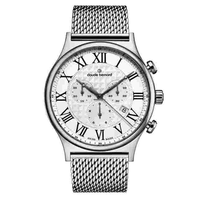 Claude Bernard
                           
                                 Classic Chronograph Silver Dial Men's Watch