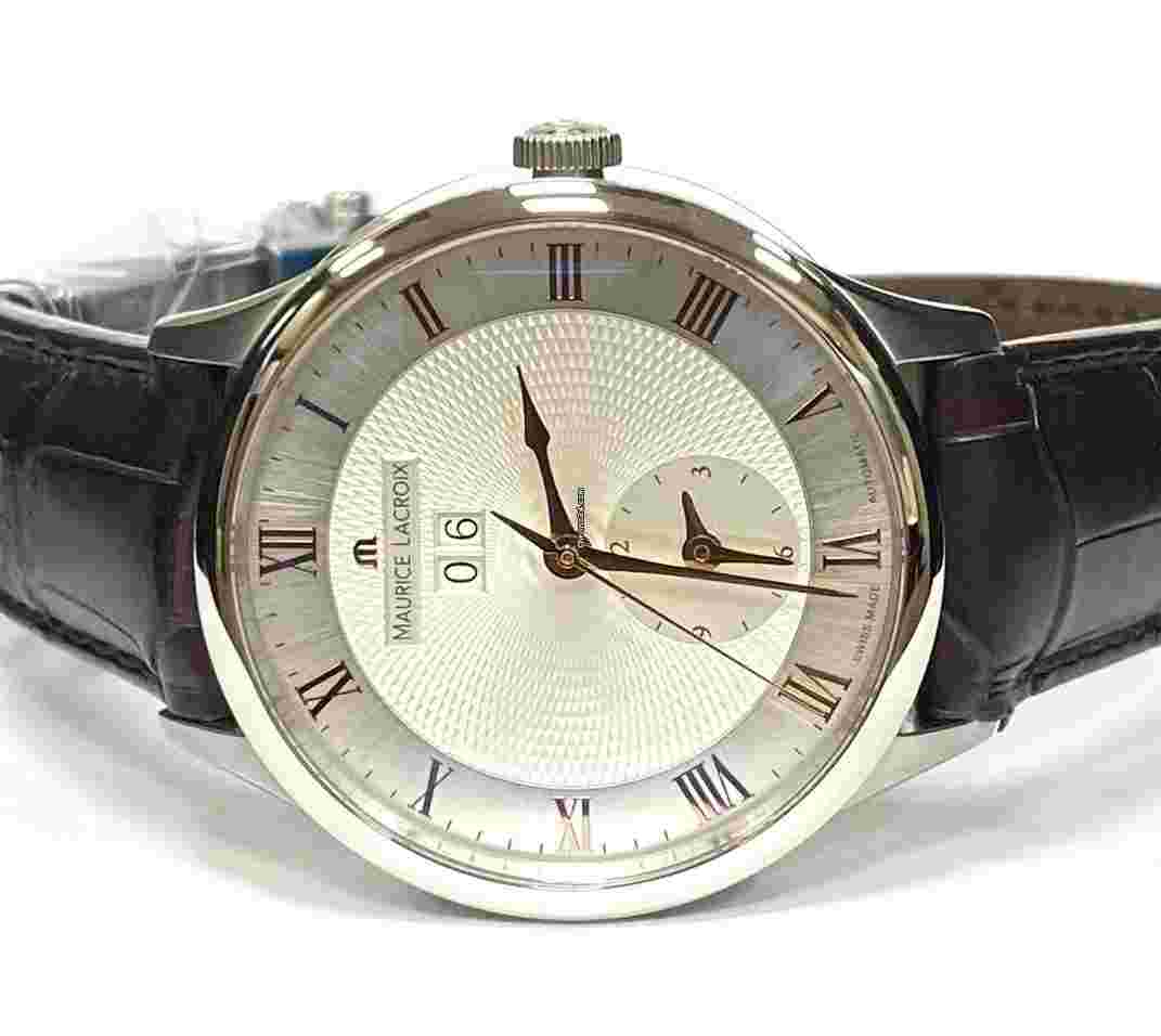 Maurice Lacroix Masterpiece
                           
                                 Date Masterpiece Tradition Stainless Steel MP6707-SS001-111