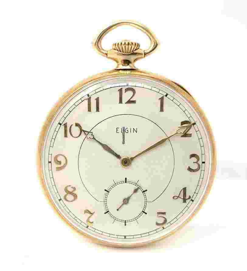 Elgin
                           
                                 Pocket Watch 14 Karat Yellow Gold
