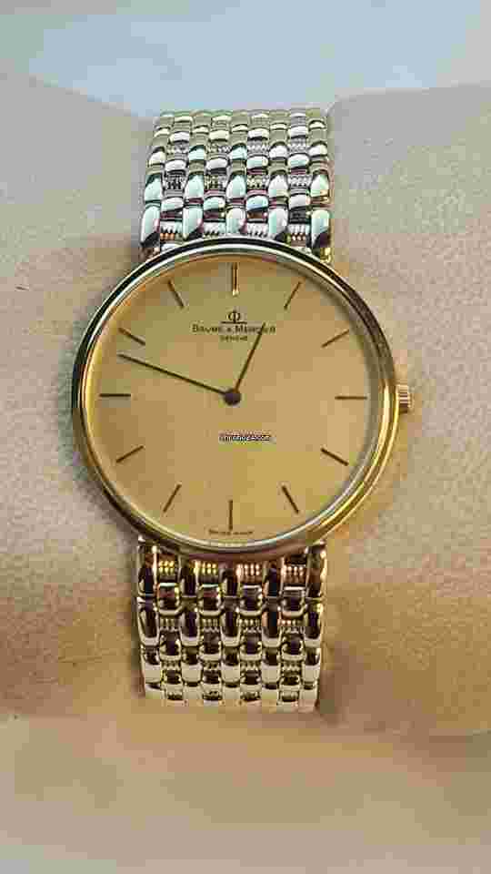 Baume & Mercier Classima
                           
                                 Classic Vintage 32mm Ultra Slim Mens Yellow Gold Watch