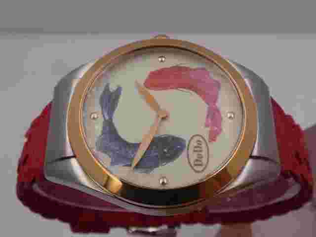 Dodo Pomellato Two Fish WAD6PE NEW WITH PAPERS Steel & PVD Rose Gold