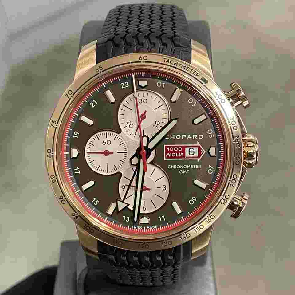 Chopard Mille Miglia
                           
                                 44mm Anthracite Dial Rose Gold Limited Edition ref: 161292-5001