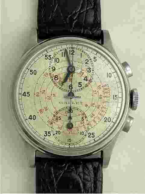 Gallet
                           
                                 MultiChron Regulator Chronograph Officers Military Artillery Timing Racing Doctors WWII
